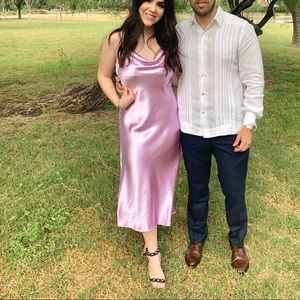 Berri Slip dress in lavender